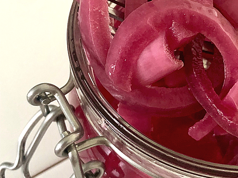 An ode to the humble pickled red onion